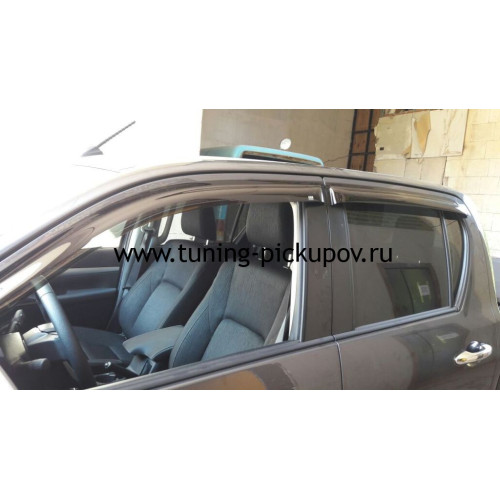 Ветровики Toyota hilux 2016 EGR