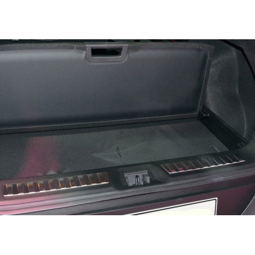 Накладка на задний бампер Renault Kadjar 2017 внутренняя