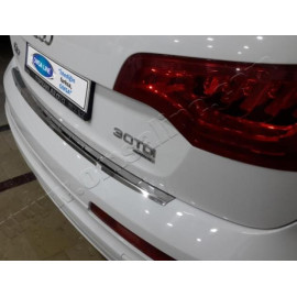 Накладка на задний бампер Audi Q7 2017