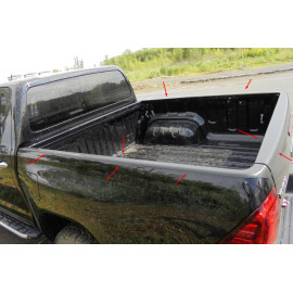 Накладки на борта Toyota Hilux 2019