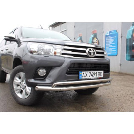 Защита переднего бампера toyota hilux 2016 original