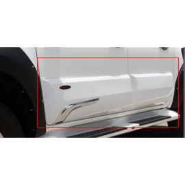 Листва на двери toyota hilux 2016