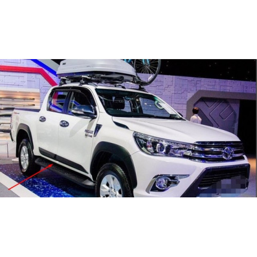 Молдинги дверные для Toyota hilux 2016