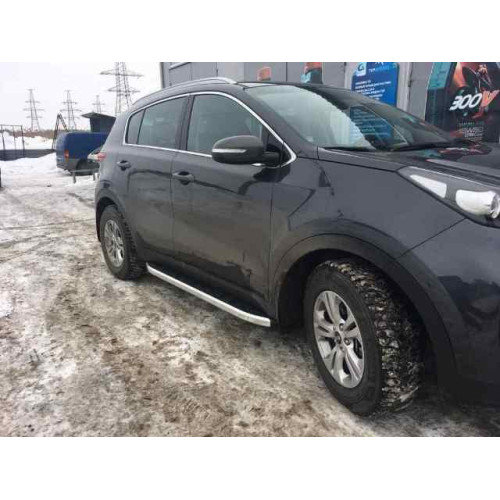 Пороги для Kia sportage 2016+