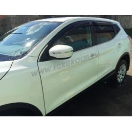 Дефлекторы окон Nissan qashqai 2015