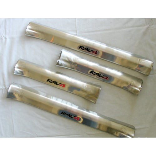 Накладки на пороги верхние Toyota RAV4 2017