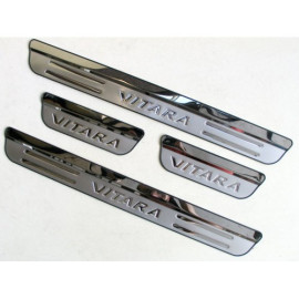 Накладки на пороги Suzuki Vitara 2016+