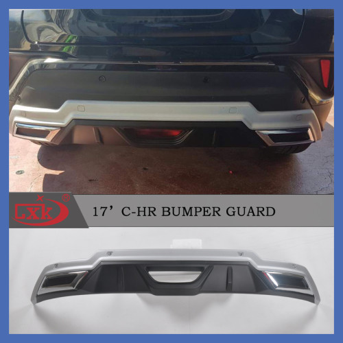 Накладки на бампера Toyota C-HR 2018