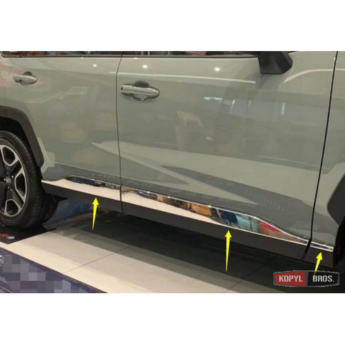 Молдинги дверные Toyota Rav 4 2019