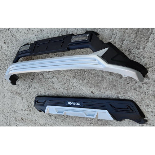 Накладки на бампера Toyota Rav4 2020
