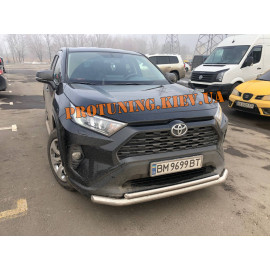 Защита бампера Toyota Rav4 2019