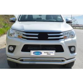 Защита бампера Toyota Hilux 2017