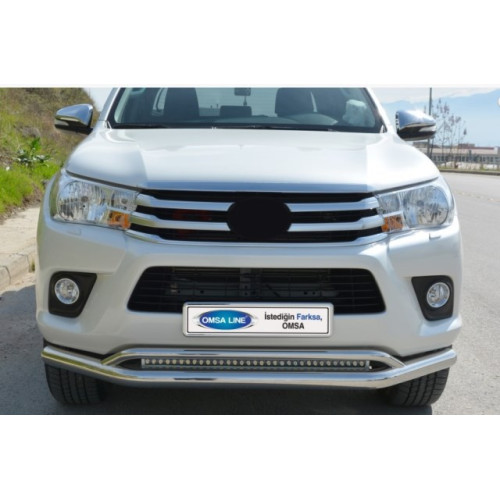 Защита бампера Toyota Hilux 2017
